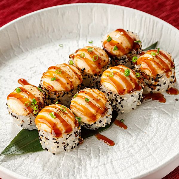 Запеченный ролл с угрем