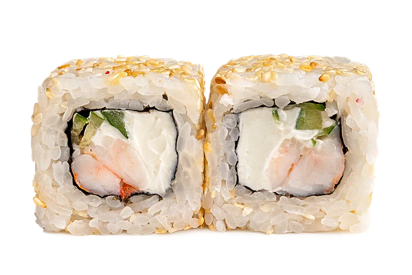 XXL Калифорния с креветкой в кунжуте