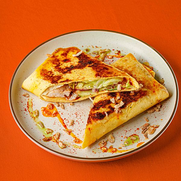 Шашлык в тортилье