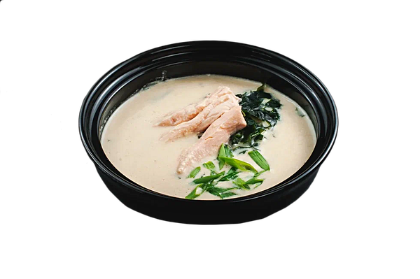 Сливочный суп с лососем