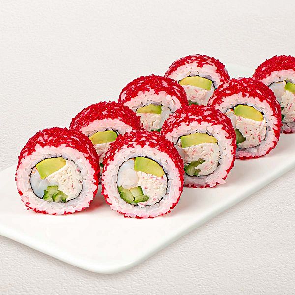 Калифорния с тигровой креветкой