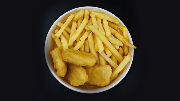 Фри бокс с наггетсами