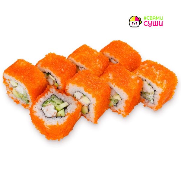 Ролл Калифорния с Креветкой