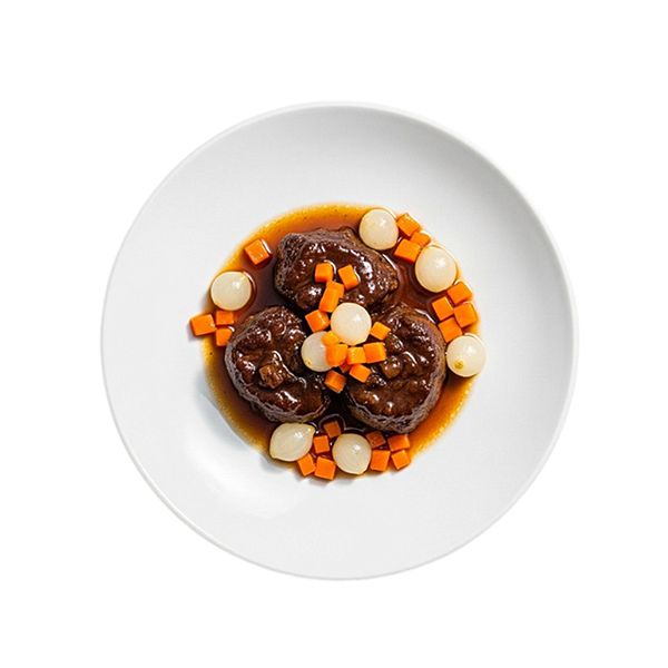 Томленые телячьи щёчки