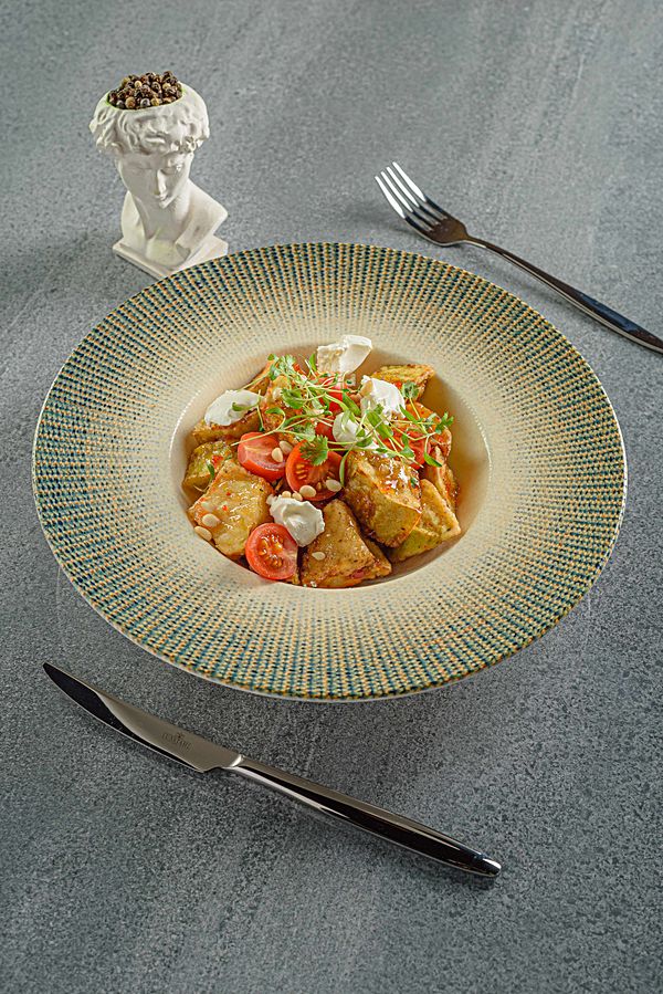 Хрустящие баклажаны чили