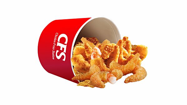 Баскет с креветками