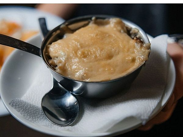 Жюльен с курицей и грибами