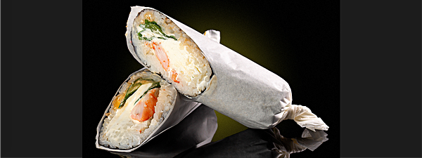 Суширитто с креветкой