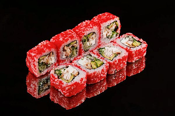 Калифорния с угрем