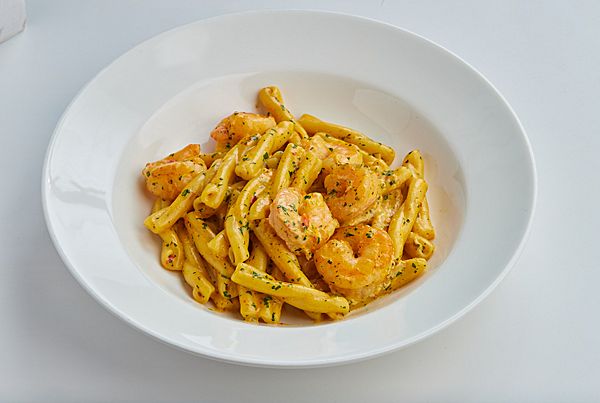 Казаречче с креветкой