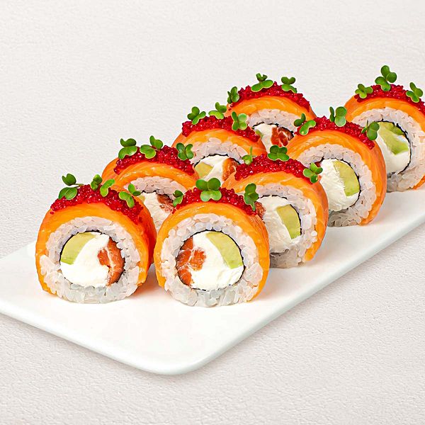 Филадельфия Прайм с двойным лососем