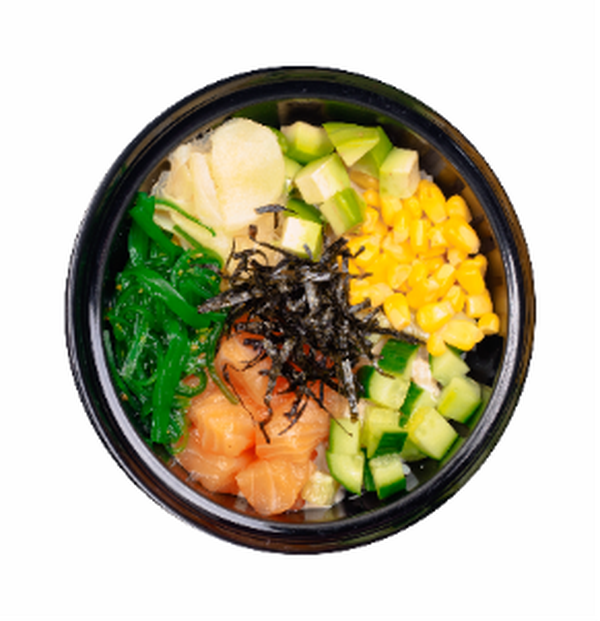 Поке с лососем