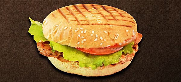 Бургер с курицей