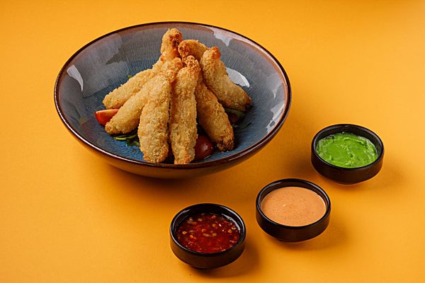 Креветки темпура