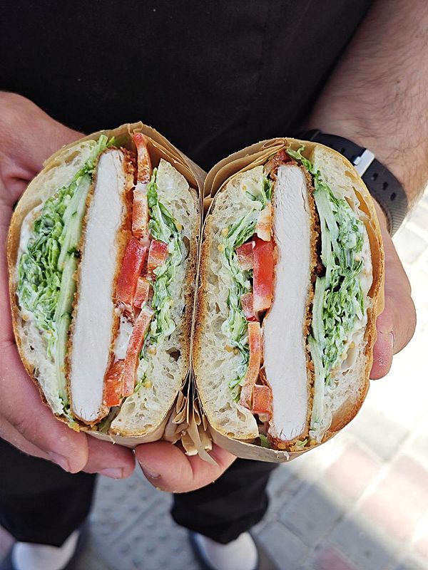 Сэндвич с курицей