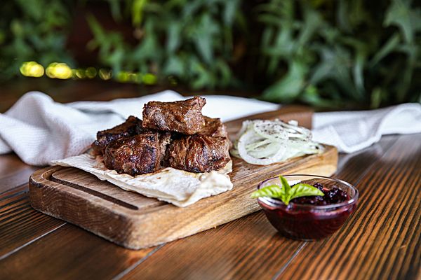 Шашлык из телятины