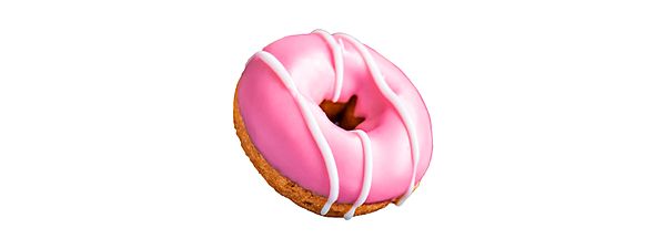 Пончик малиновый