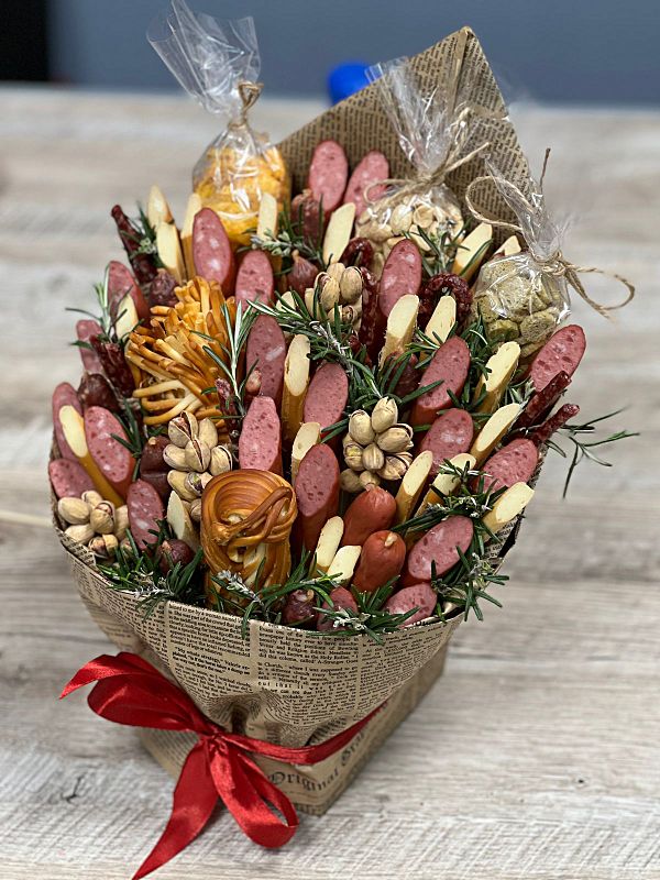 Мужской конверт с колбасками