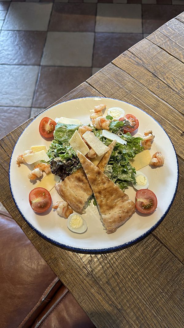 Цезарь с креветками