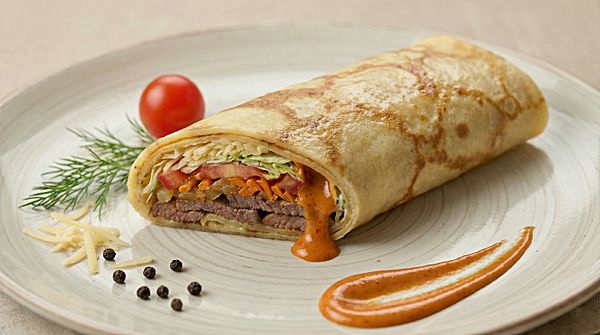 Блин Шаурма с говядиной