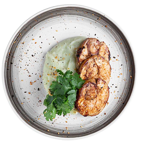 Куриный рулет терияки