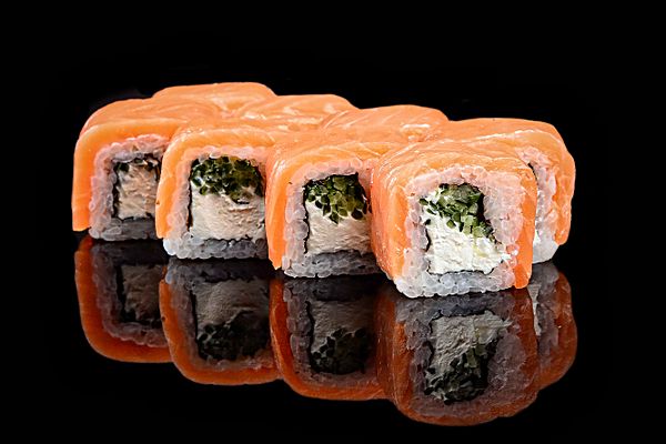 Филадельфия в лососе