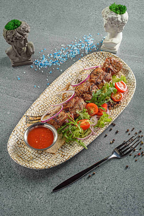 Шашлык из свининой шеи