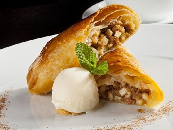 Штрудель яблочный