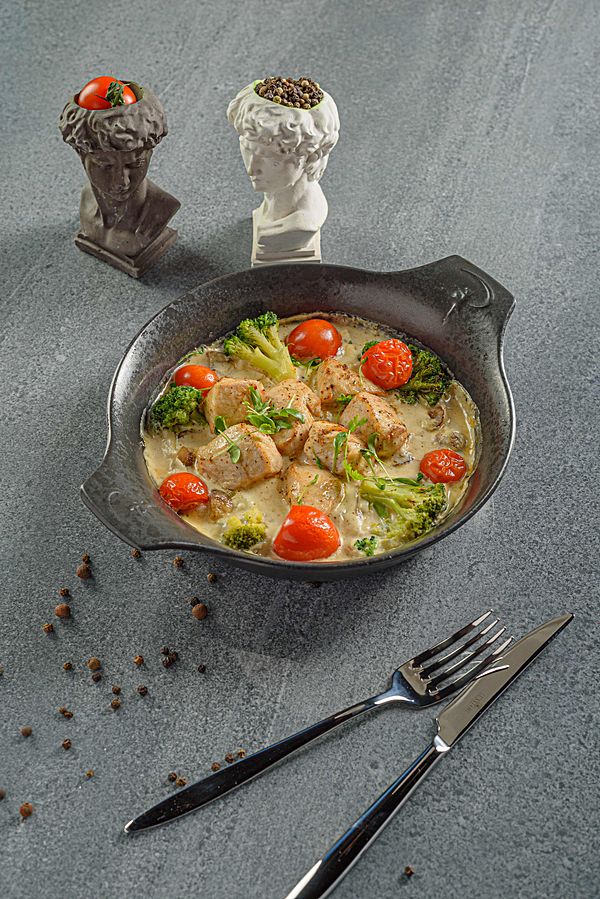 Куриная сковородка