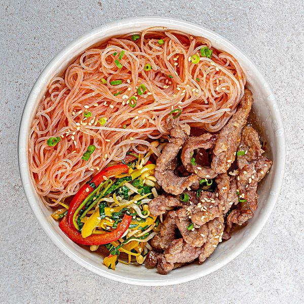 Фунчоза с говядиной