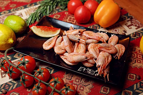 Креветки отварные