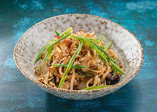 Удон с лангустинами