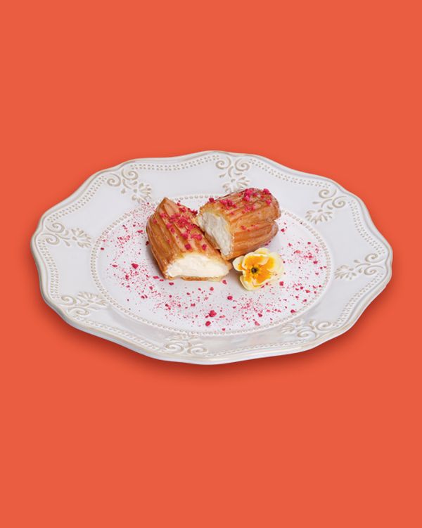 Эклер сливочный