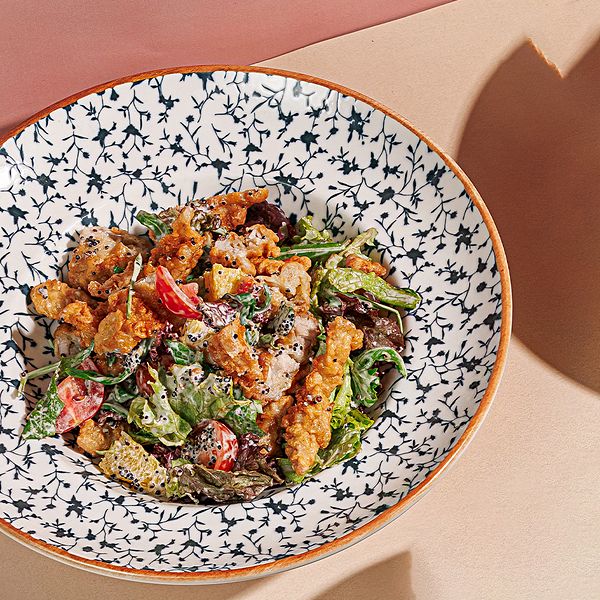 Салат с цыпленком