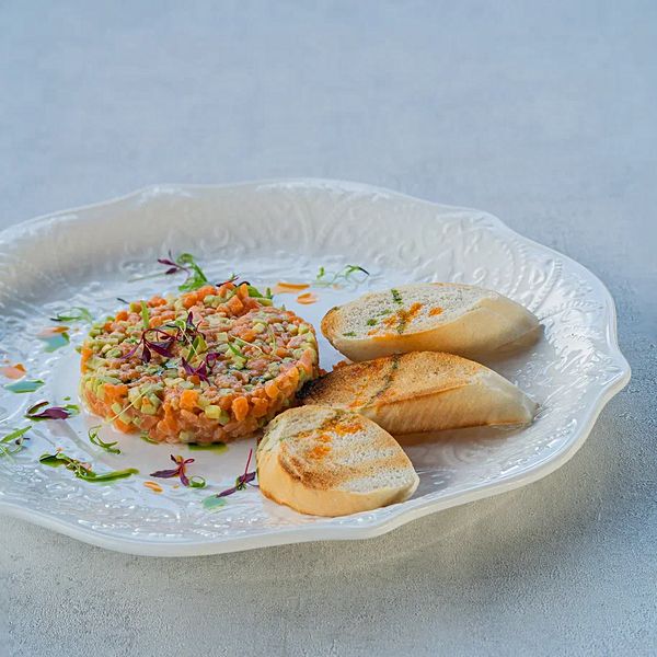 Тартар из лосося