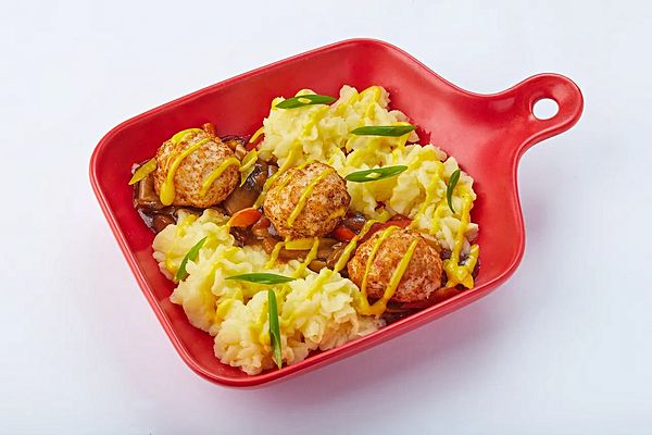 С митболами и картофельным пюре