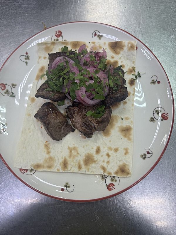 Шашлык из телятины