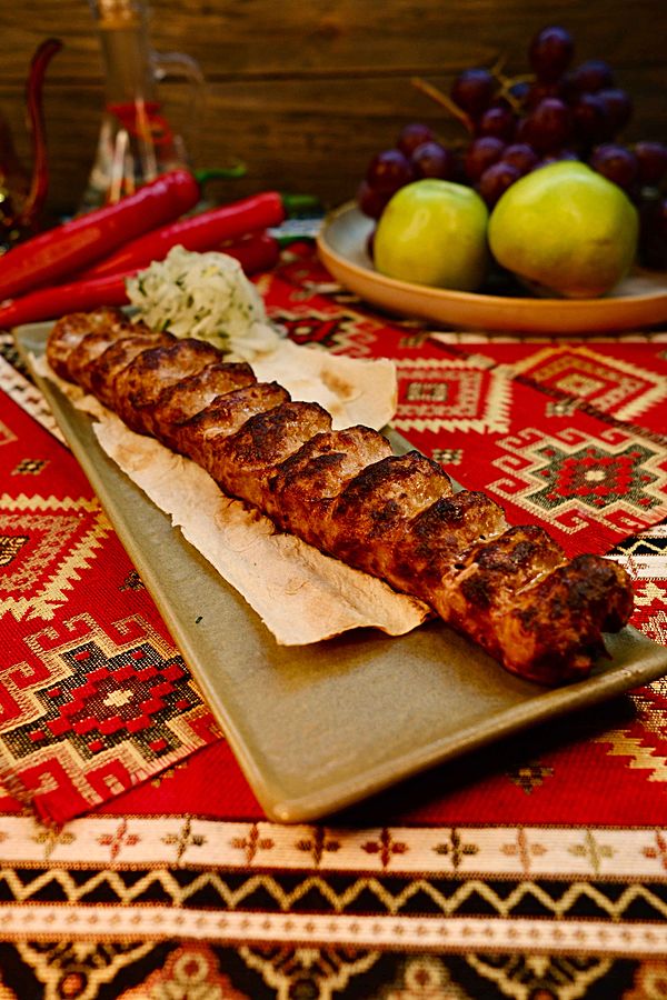 Люля кебаб говядина