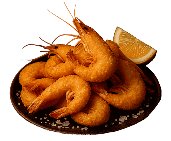 Креветки в панировке