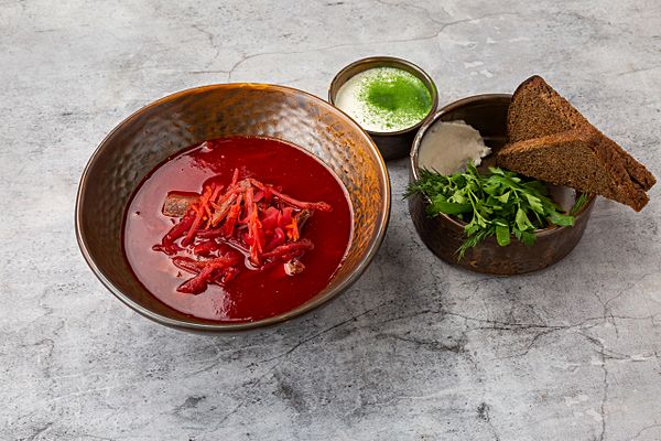 Борщ с говядиной