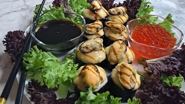 Морской запеченный