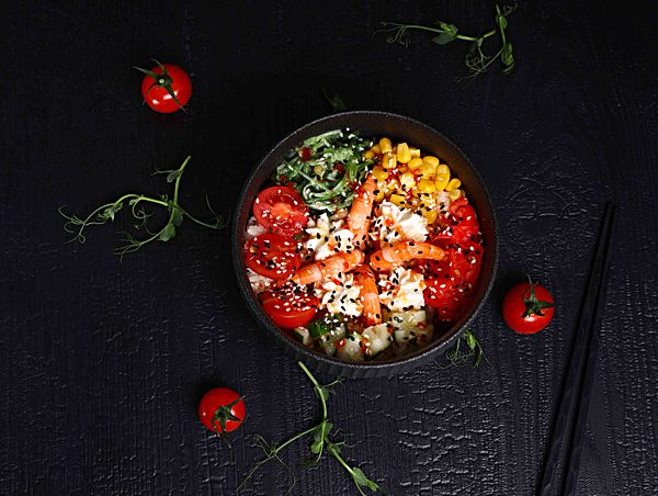 Поке с креветкой