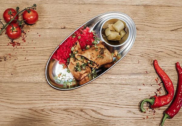 Чимичанга с копченой говядиной