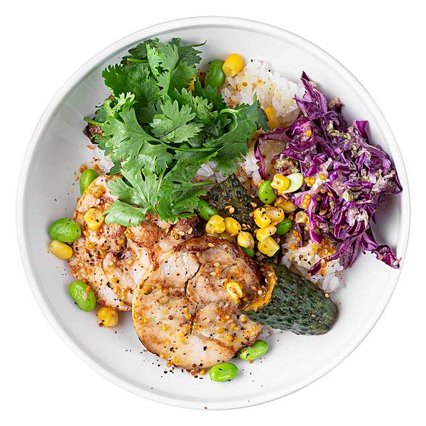 Поке с курицей