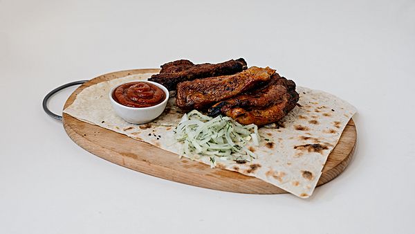 Шашлык из свиных ребер