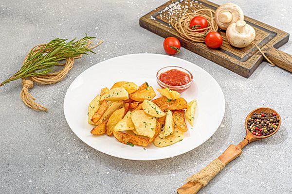 Картофель по-деревенски