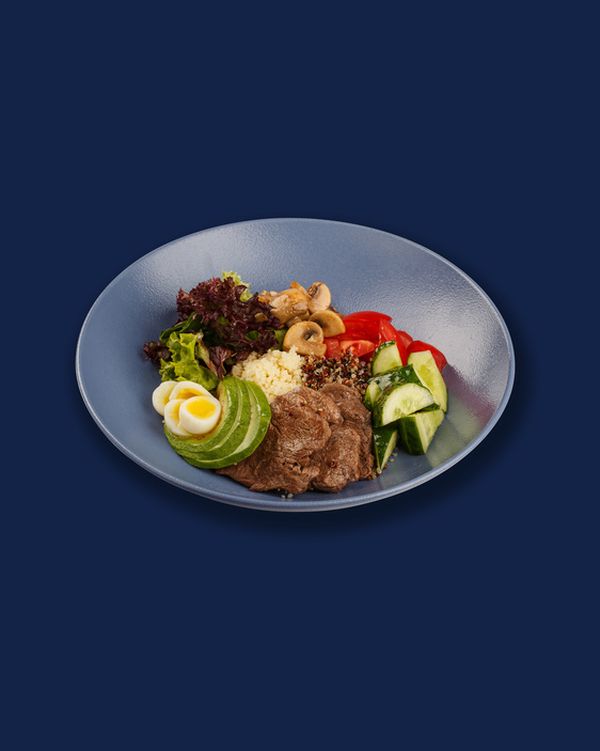 Боул с телятиной