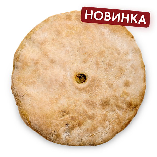 Пирог с картофелем и грибами