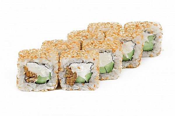 Калифорния мидия в кунжуте