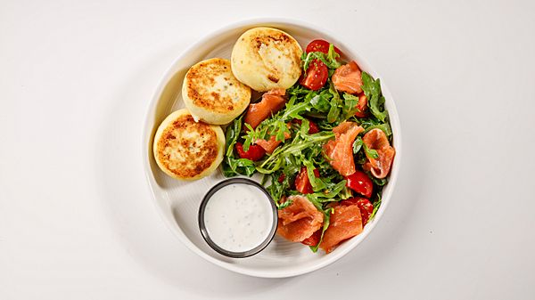 Сырники с зеленью